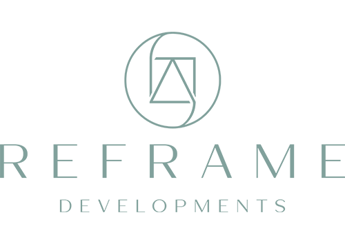Reframe Developments Interior Design-Green Reframe Developments Logo - home interior re-designer Yorkshire UK